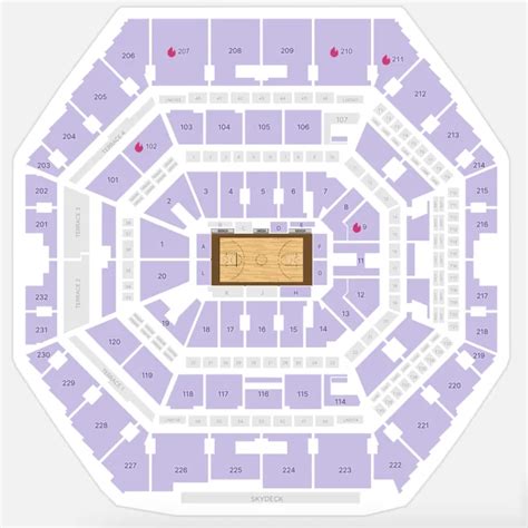 Indiana Fever Seating Chart With Seat Numbers
