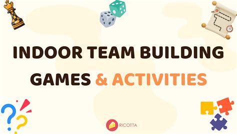 Indoor Printable Team Building Activities