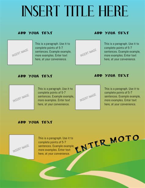 Informational Poster Template