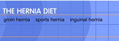 Inguinal Hernia Diet Chart