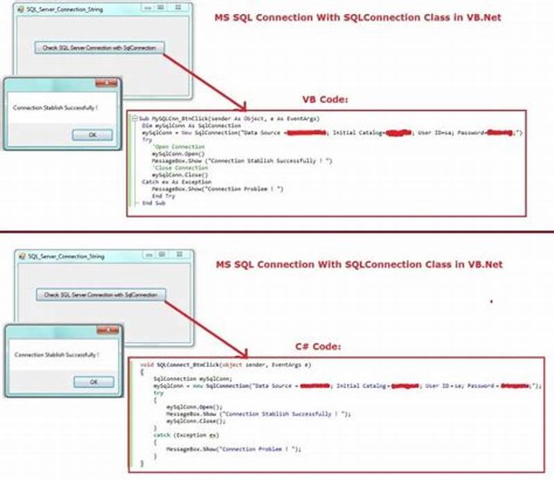 Initial Catalog In Connection String In Vb.net