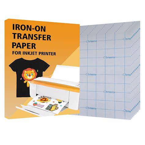 Inkjet Printable Iron-on Heat Transfer Paper