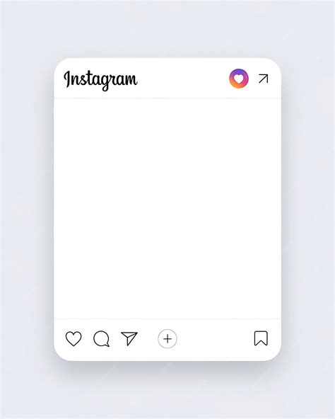 Instagram Blank Template
