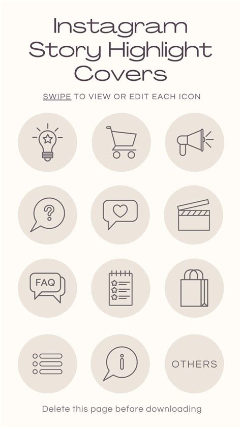 Instagram Highlight Template