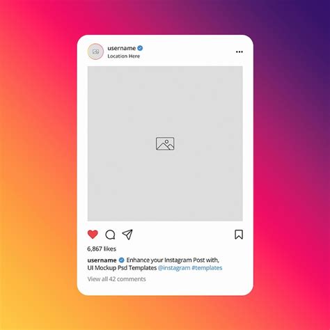 Instagram Post Template Copy And Paste