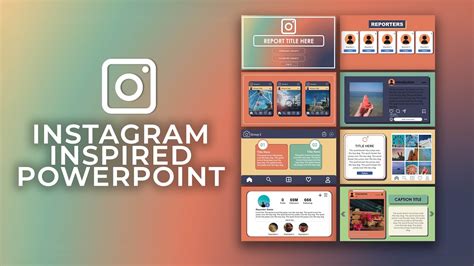 Instagram Powerpoint Template