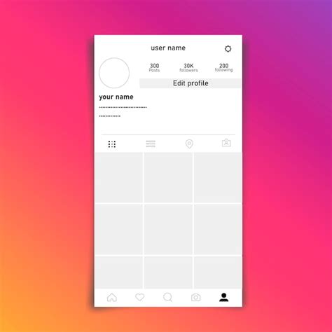 Instagram Profile Picture Template