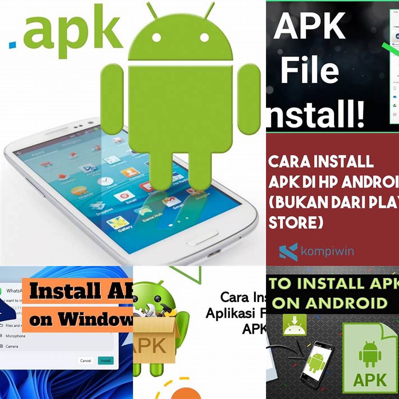 Instal APK file