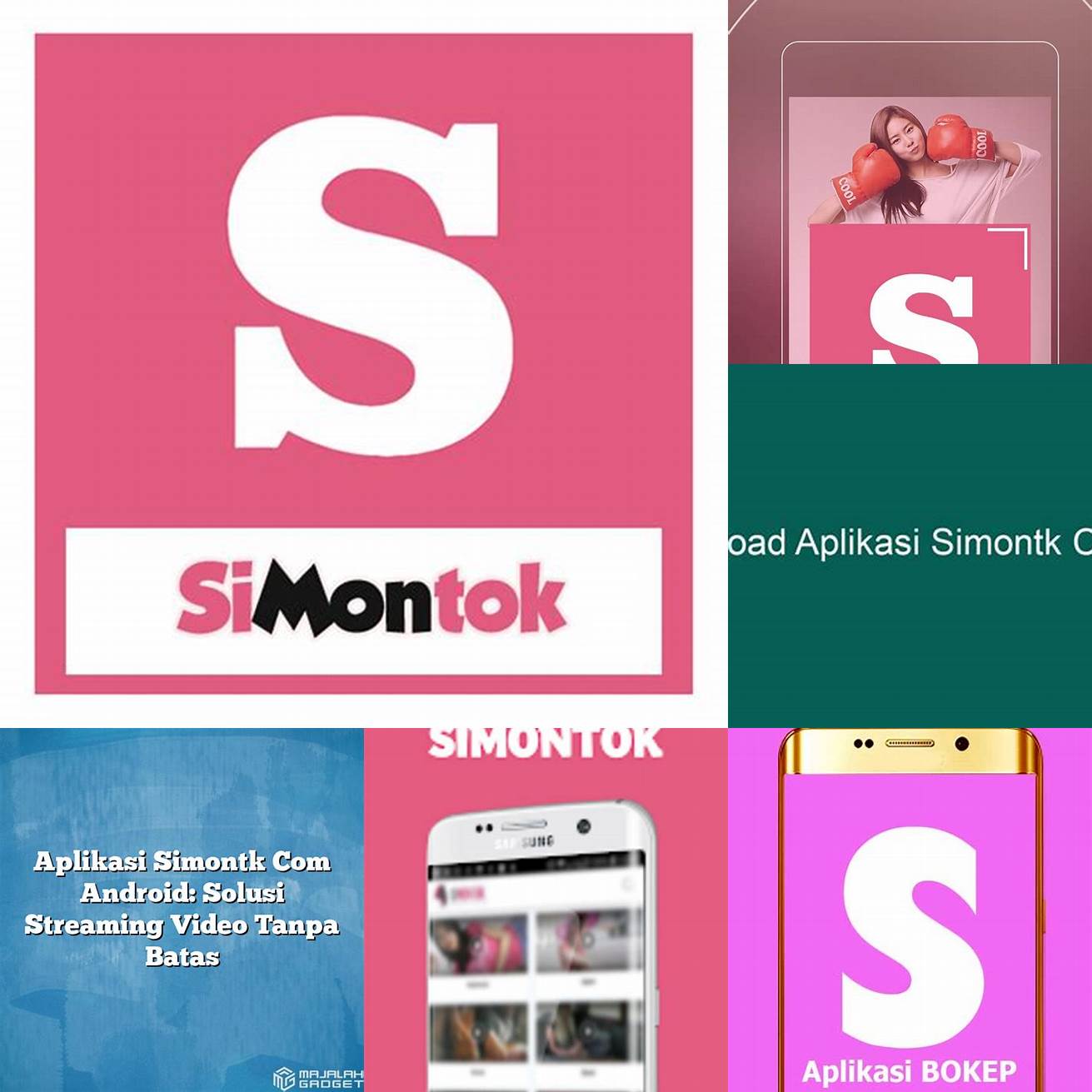 Instal aplikasi Simontk Com versi 21