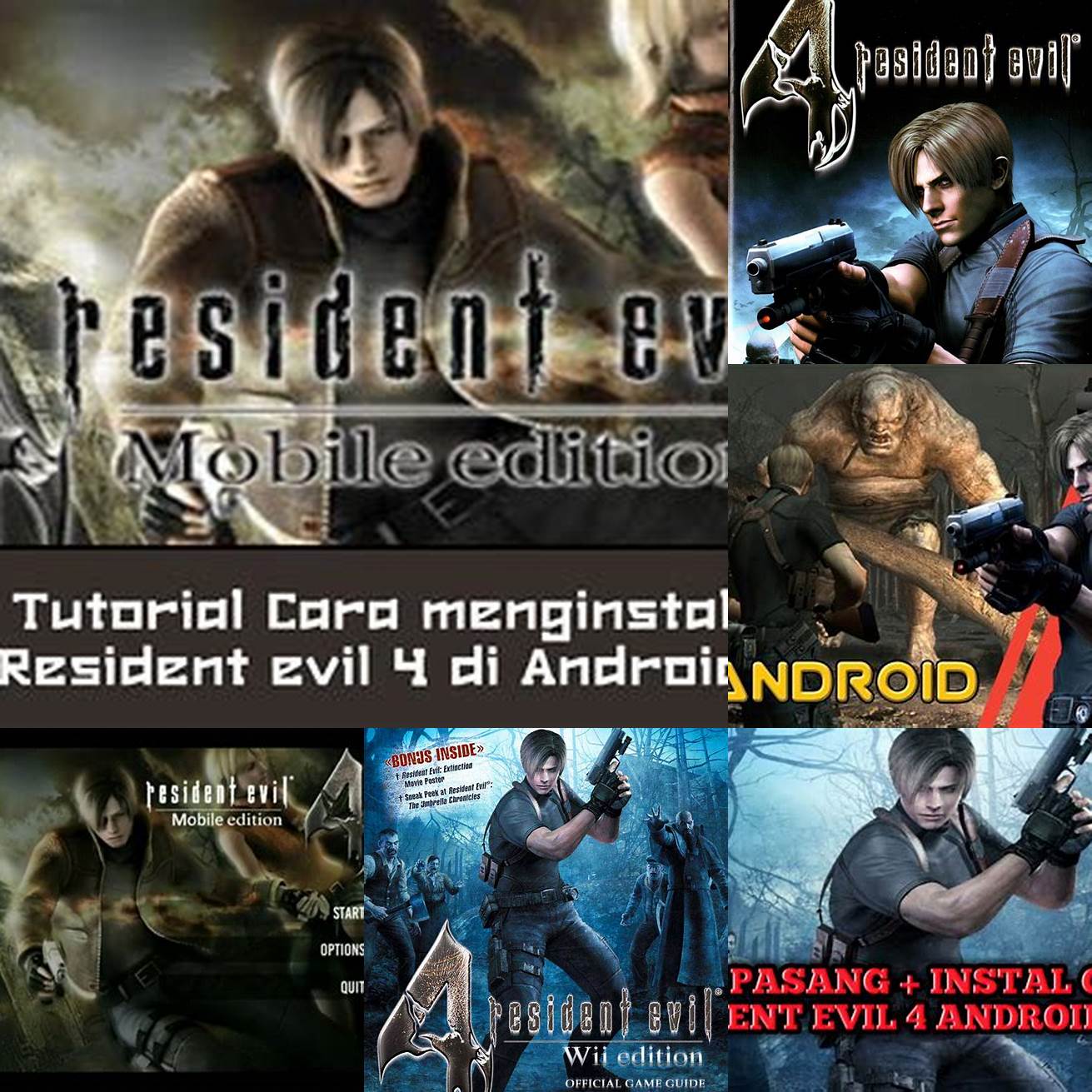Instal game Resident Evil 4