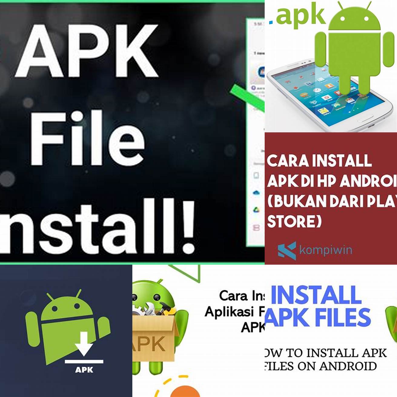 Install file apk