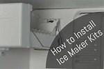Install Ice Maker Kit