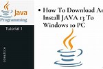 Install Java Windows