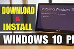 Install Windows 10 Pro