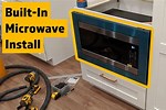 Installing a Built in Microwave