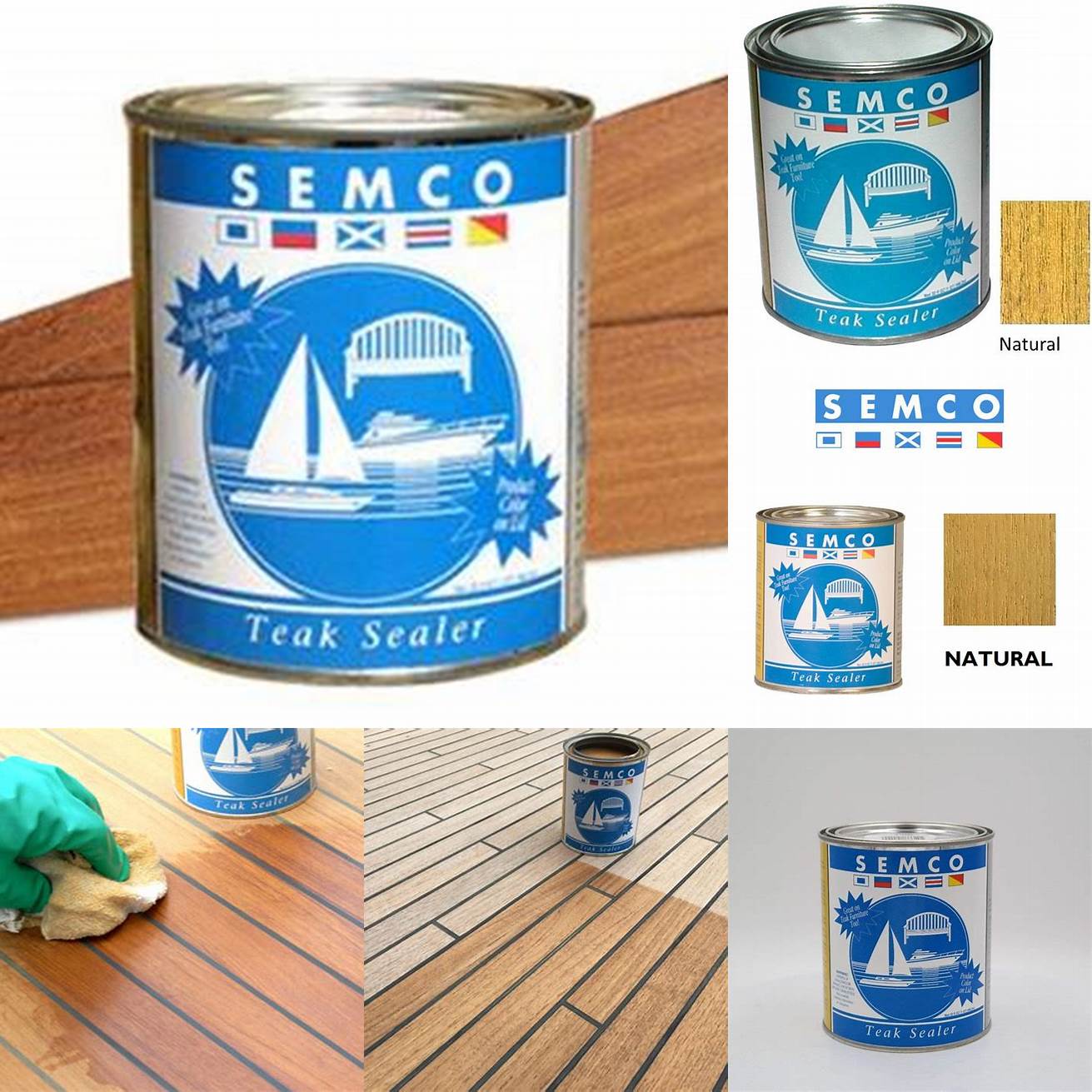 Instructions on Applying Semco or Total Boat Teak Sealer