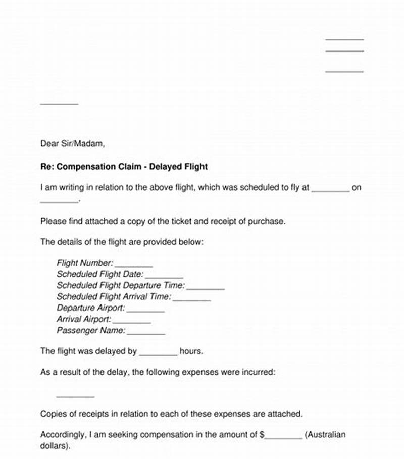 Insurance Claim For Delayed Flight