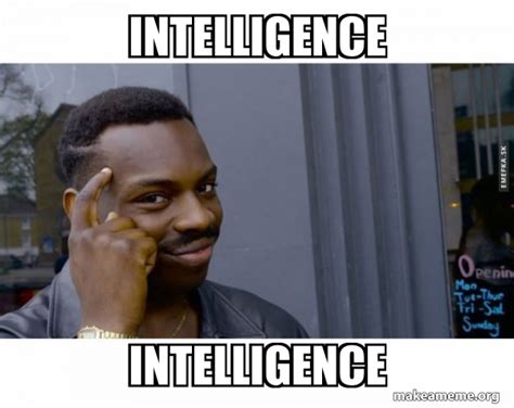 Intelligence Meme Template