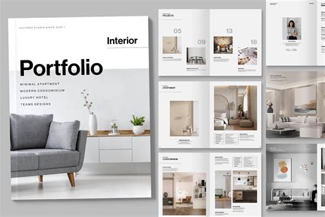 Interior Design Portfolio Template