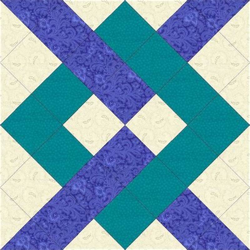 Interlocking Chain Quilt Pattern