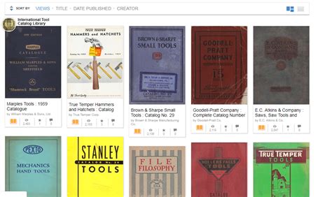 International Tool Catalog Library