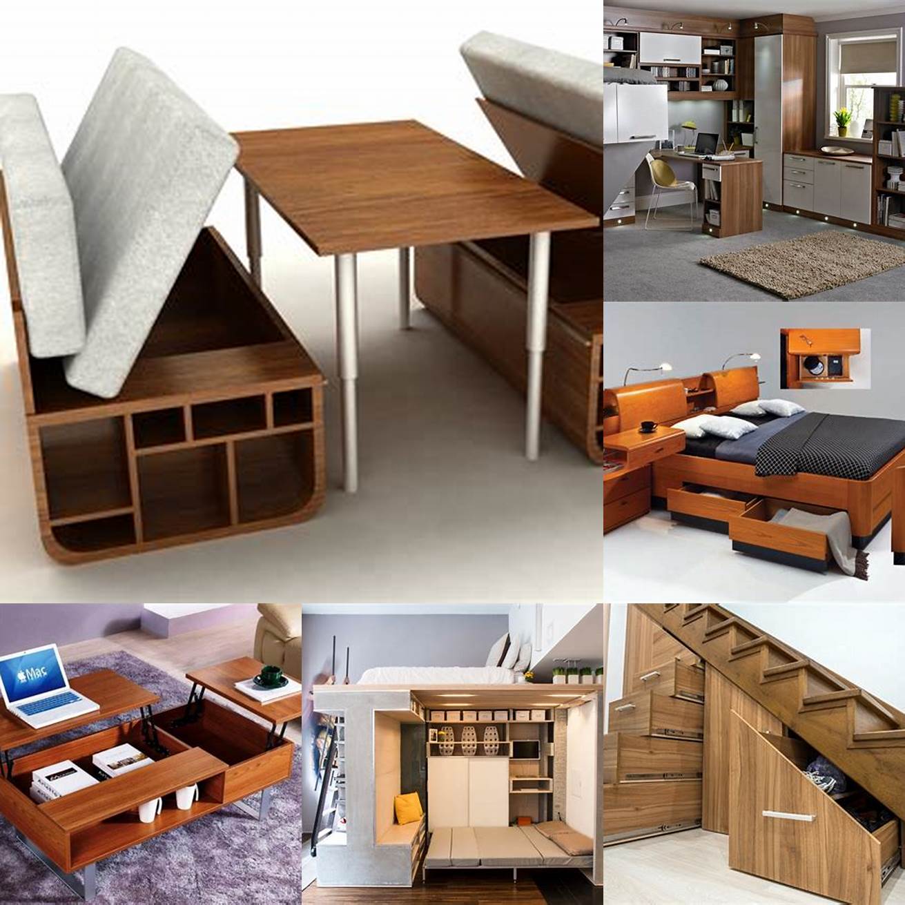 Invest in multi-functional furniture to maximize storage options