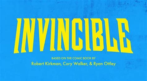 Invincible Title Card Template