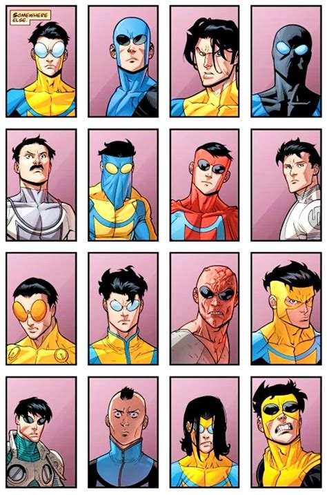 Invincible Variants Panel Template