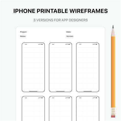 Iphone App Template Design