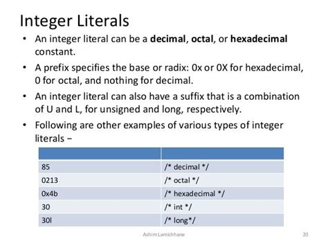 Is 0 a decimal literal or an octal literal