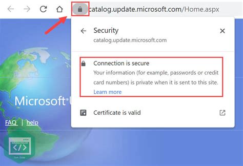 Is Catalog.update.microsoft.com Safe