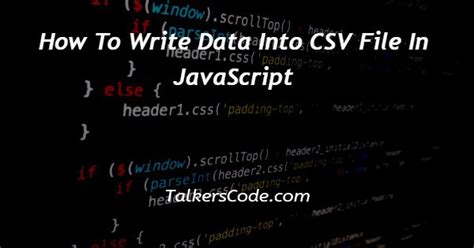 Is it possible to write data to file using only JavaScript