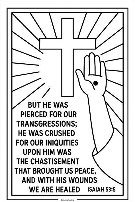 Isaiah 53 5 Printable Gospel Project