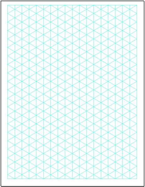 Isometric Paper Printable