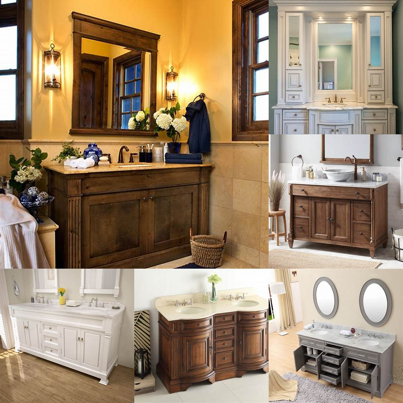 It is more expensive than traditional bathroom vanities