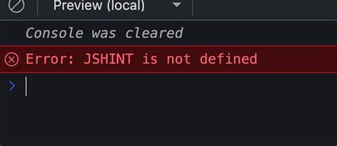 JSHint and jQuery  is not defined