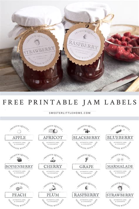 Jam Label Templates