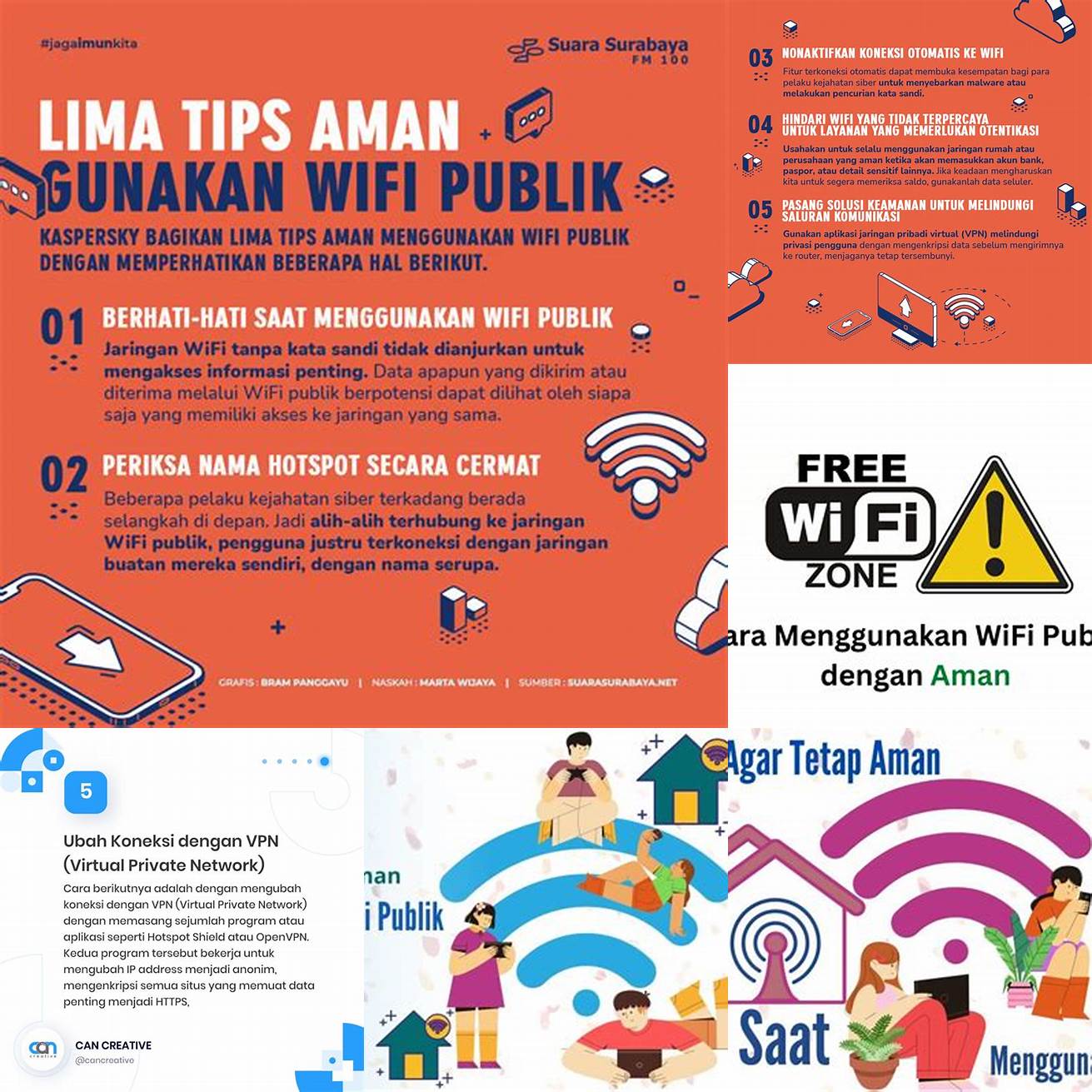 Jangan menggunakan BNI Mobile pada jaringan Wi-Fi publik atau tidak aman