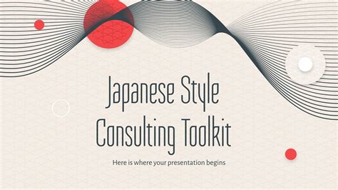 Japanese Slide Templates