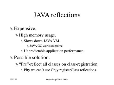 Java Reflection Performance