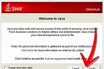 Java Upgrade