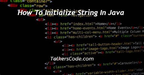 Java how to initialize String