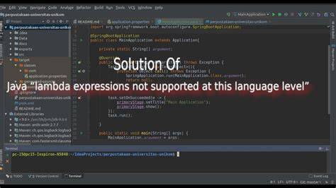Java lambda expressions not supported at this language level
