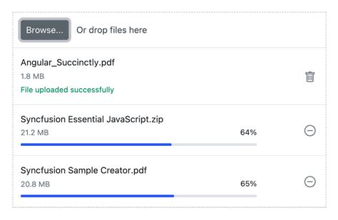 JavaScript Upload file