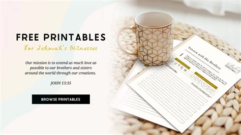 Jehovah Witness Printables