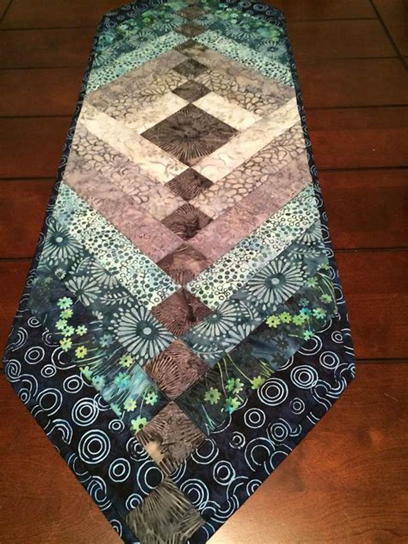 Jelly Roll Table Runner Pattern