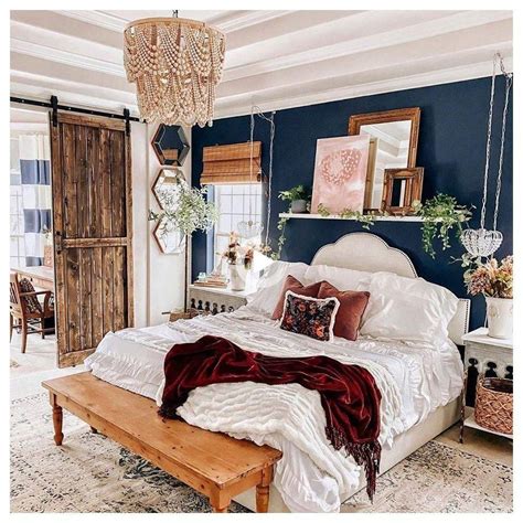 Boho Master Bedroom Design by Jennifer Todryk