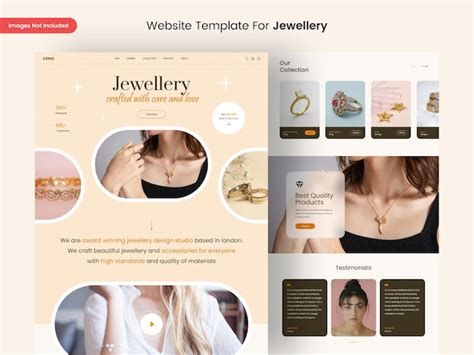Jewellery Website Design Templates