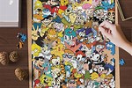 Jig Saw Puzzle with Cartoon Character Bing