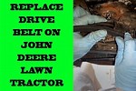 John Deere Belt Replacement Instructions